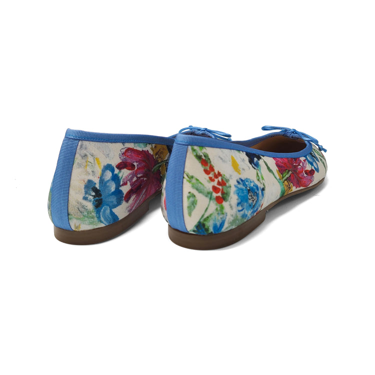 Brunella Floral Watercolor Ballet Flat 51MBR