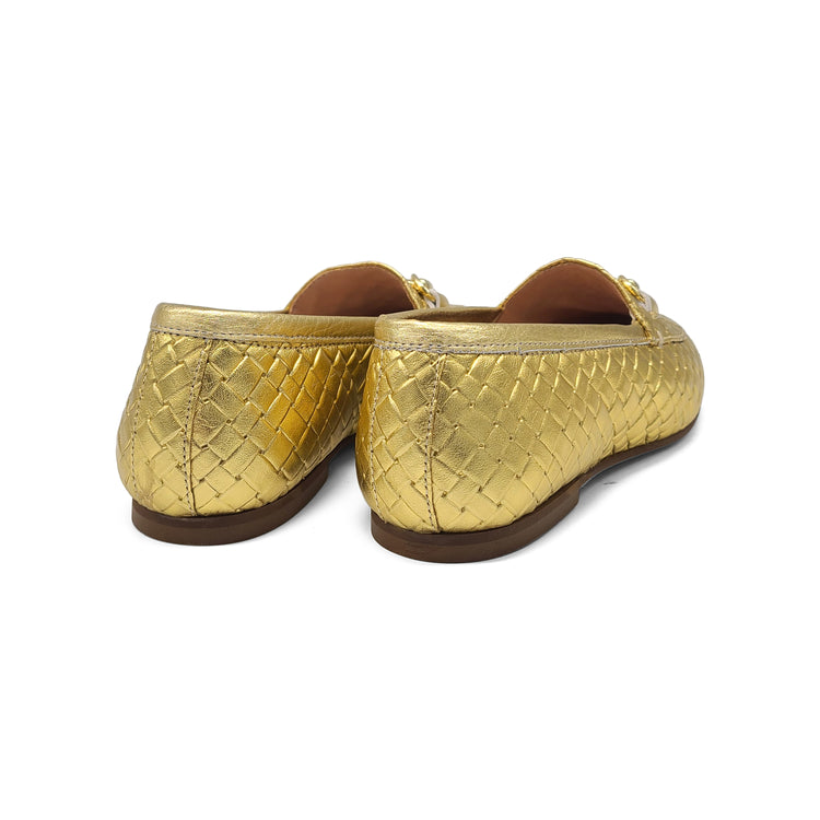 Maria Catalan Smokin Gold Basket Slip On