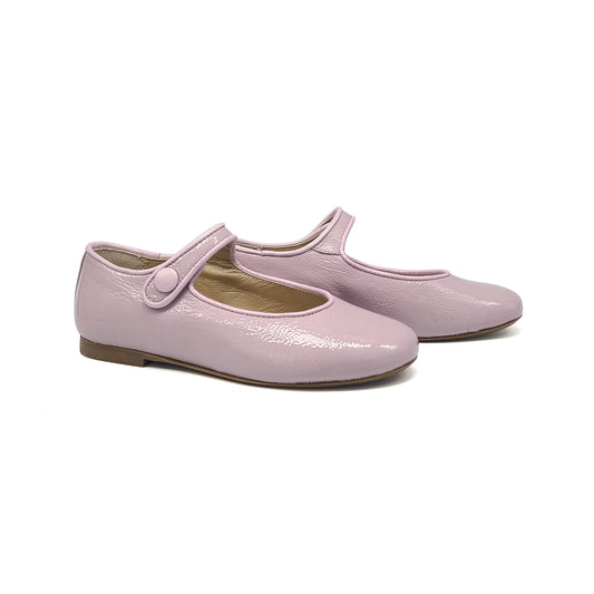 Brunellis Lilac Lavender Patent Mary Jane S-21