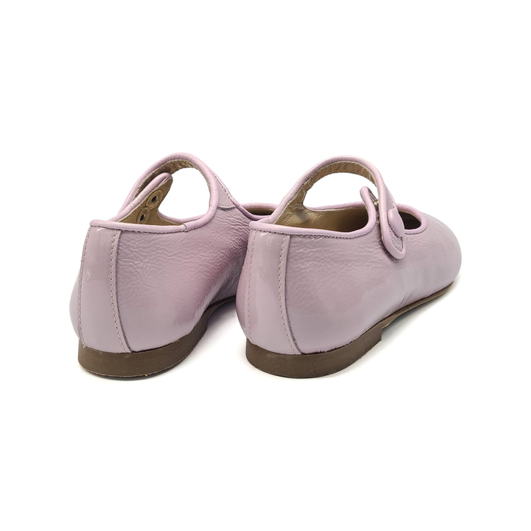 Brunellis Lilac Lavender Patent Mary Jane S-21