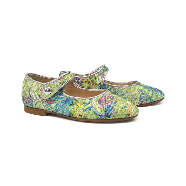 Brunellis Jungle Print Pointed Mary Jane SA4007