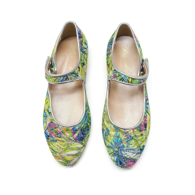 Brunellis Jungle Print Pointed Mary Jane SA4007