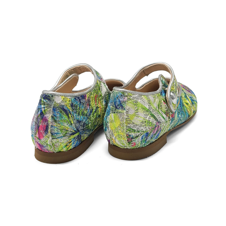 Brunellis Jungle Print Pointed Mary Jane SA4007