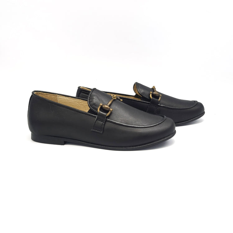 LMDI Mocasines Black Chain Loafer