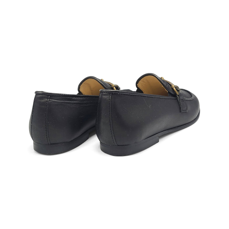 LMDI Mocasines Black Chain Loafer