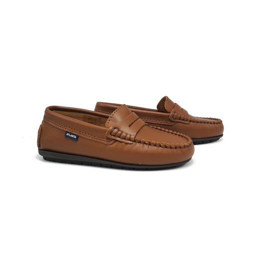 Atlanta Mocassin Cognac Penny Loafer