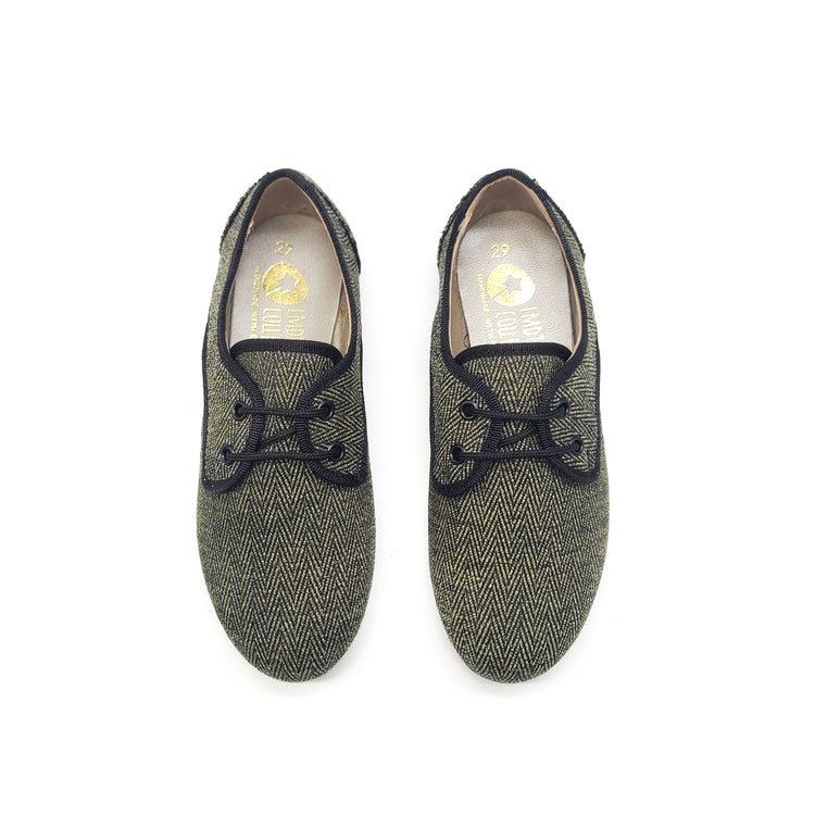 LMDI Blucher Green Iguana Lace Dress Shoe