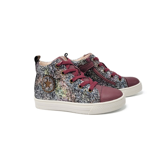 Acebos Purple Glitter High-top 5599