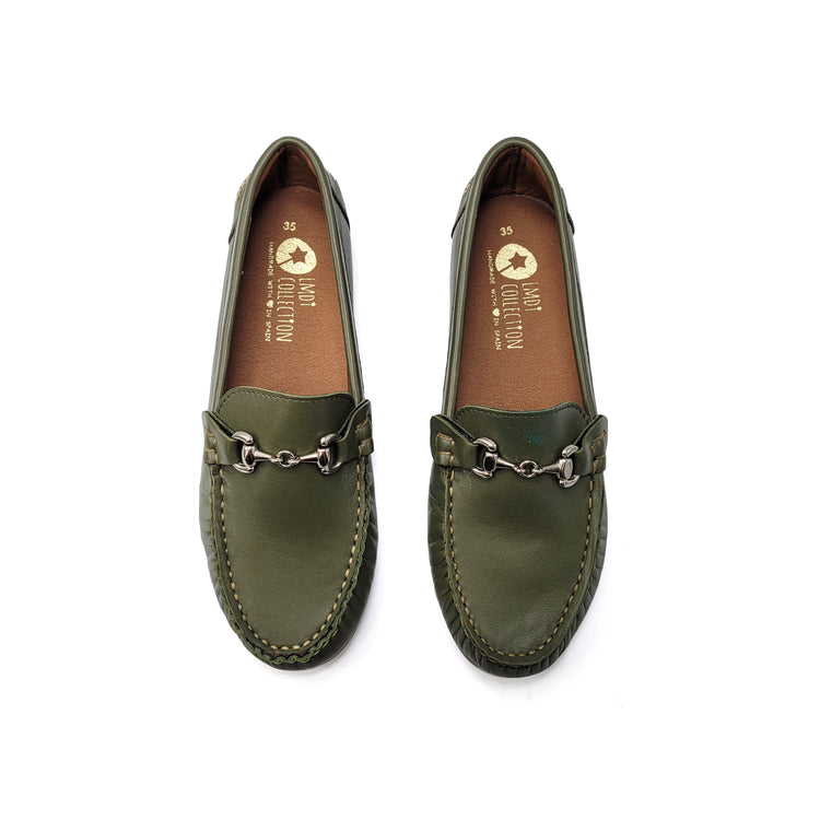 LMDI Kaki Chain Loafer