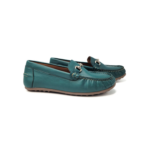 LMDI Sea Green Chain Loafer