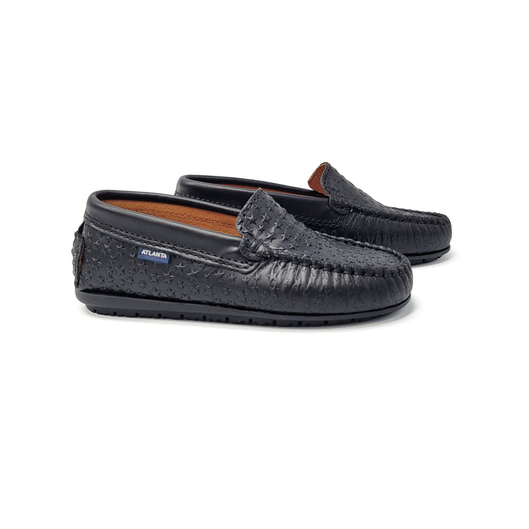 Atlanta Mocassin Black Star Loafer 015