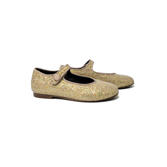 Brunellis Gold Disco Mary Jane S-21