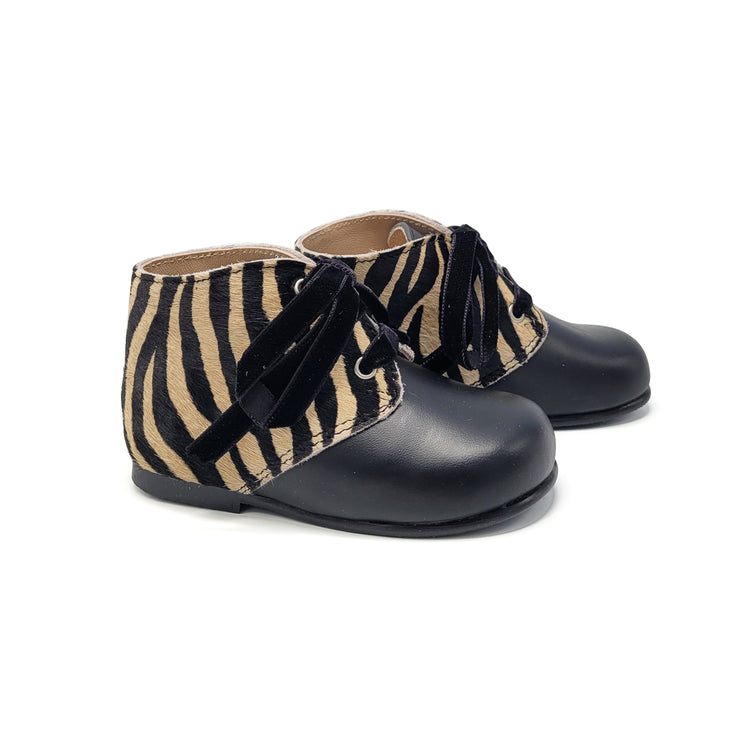 Zubii Zebra Black Lace Up 2959