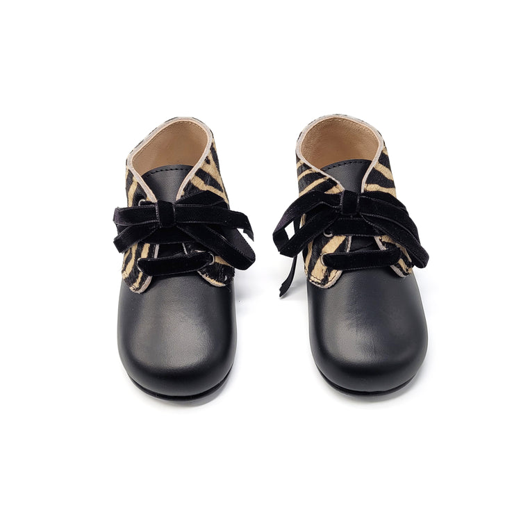 Zubii Zebra Black Lace Up 2959