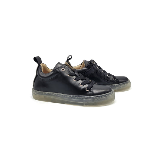 Blublonc Danni Black Shadow Zipper Sneaker