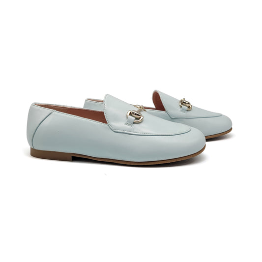 Ruth Secret Clear Sky Blue Chain Slip On 3655