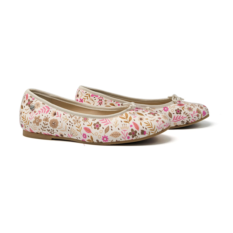 Manuela De Juan Floral Design Ballet Flat S2373