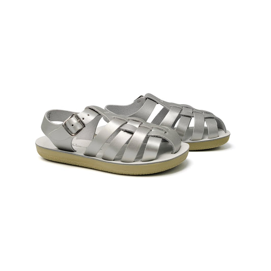 Salt Water Silver Sailor Sandal