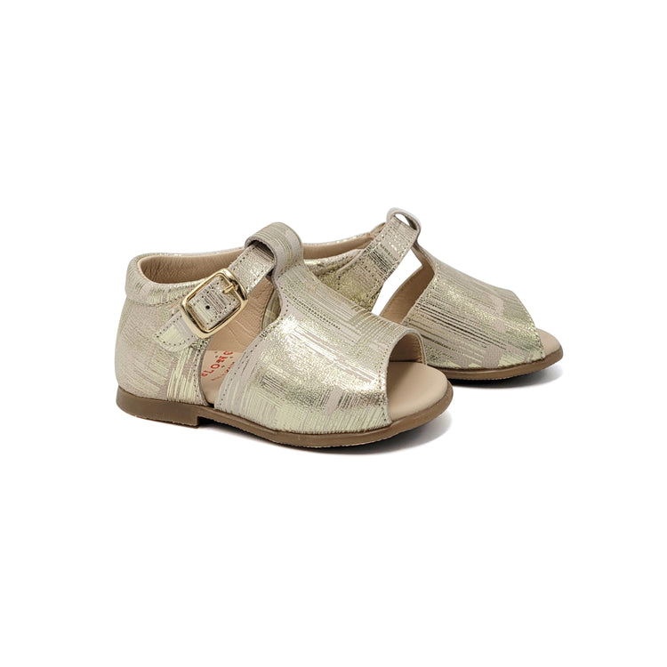 Blublonc Baylee Gold Lined Sandal