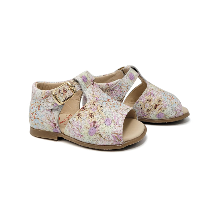 Blublonc Baylee Pastel Flower Sandal