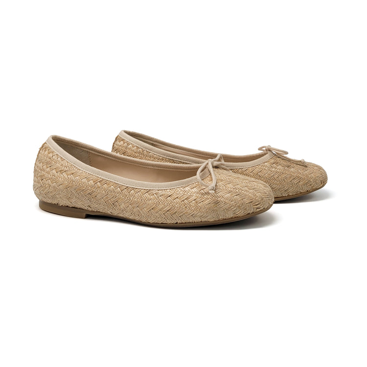 Manuela De Juan Whicker Ballet Flat S2373