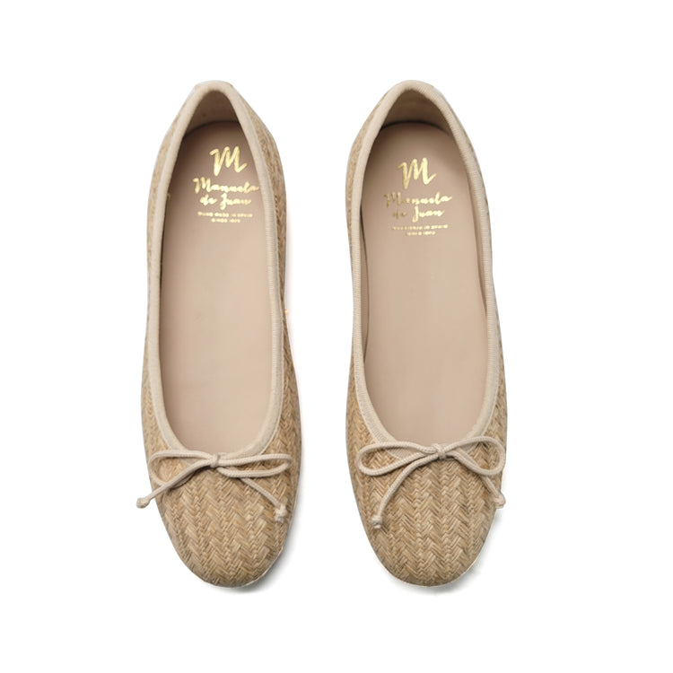 Manuela De Juan Whicker Ballet Flat S2373