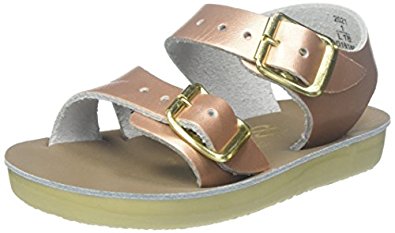 Salt Water Rose Gold Surfer Sandal