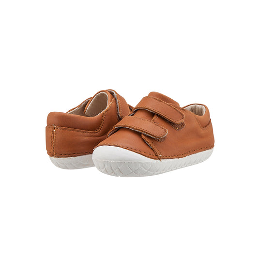 Oldsoles Tan Velcro Sneaker 4005T