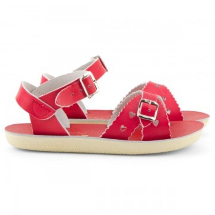 Salt Water Red Sweetheart Sandal