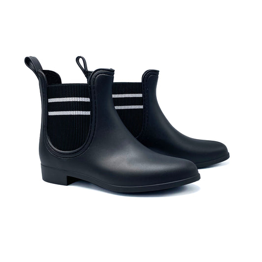 Henry Ferrera Black Varsity Clarity-72 Short Rain Boot