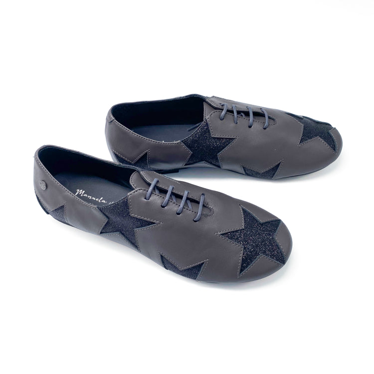 Manuela De Juan Grey Black Stars Oxford S2621