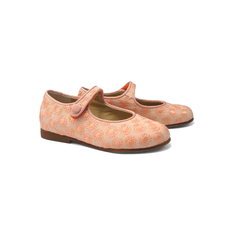 Geppettos Pink Polka Dot Mary Jane GP0576