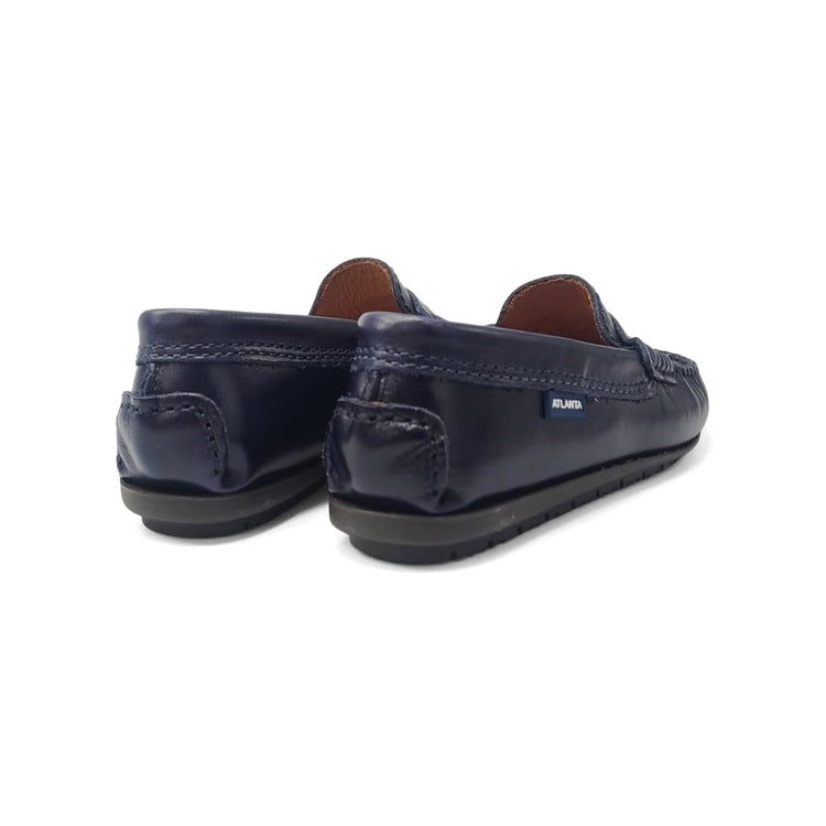 Atlanta Mocassin Navy Sierra Penny Loafer