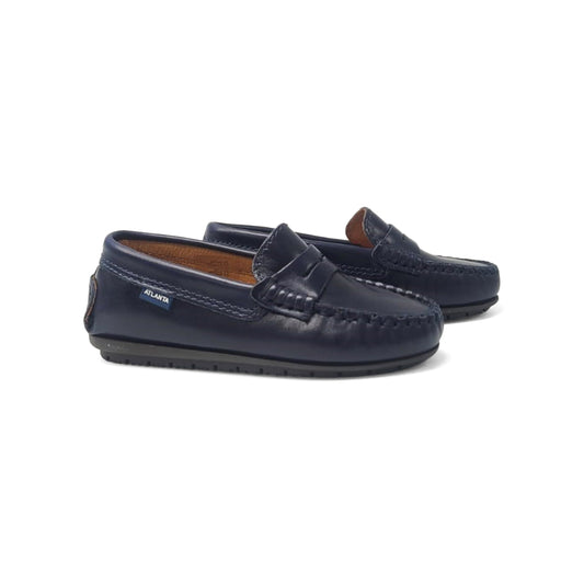 Atlanta Mocassin Navy Sierra Penny Loafer