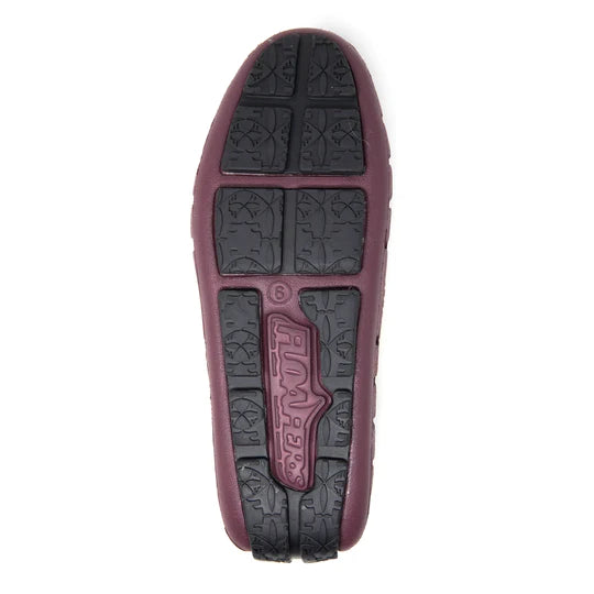 Floafers Posh Burgundy Asphalt Slip On (Ladies)