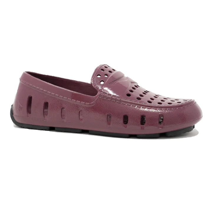 Floafers Prodigy Burgundy Patent Slip On