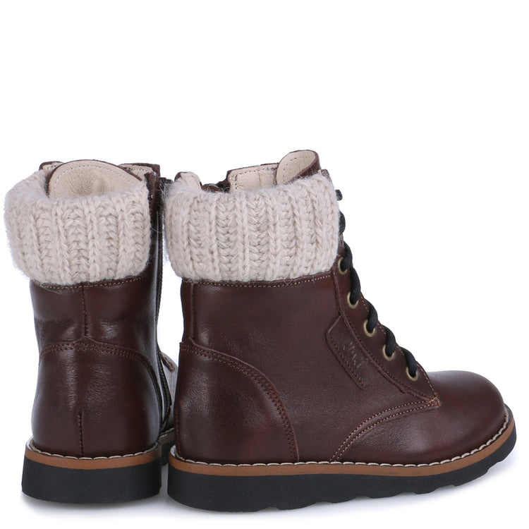 Emel Brown Sweater Bootie 2646