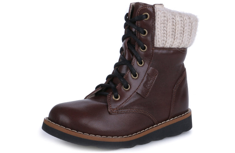 Emel Brown Sweater Bootie 2646