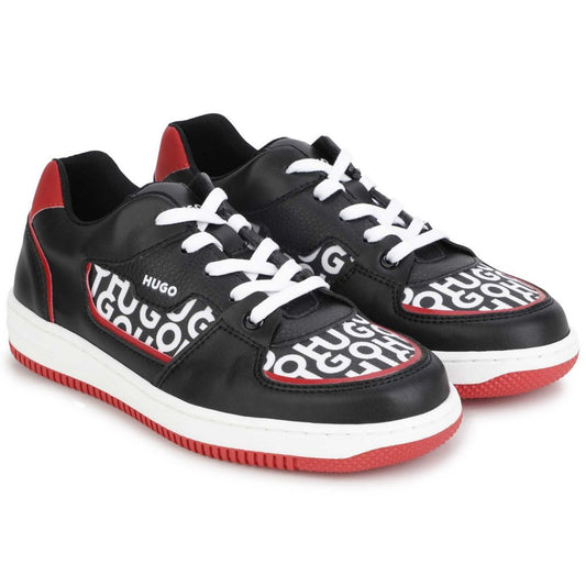 Hugo Black Red Lace Sneaker 29003