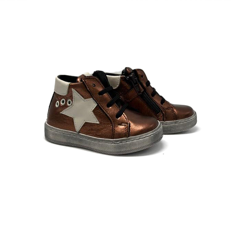 Blublonc Layla Bronze Star High Top