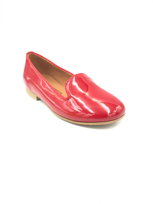 Atlanta Mocassin Patent Leather Red Slip On WV00