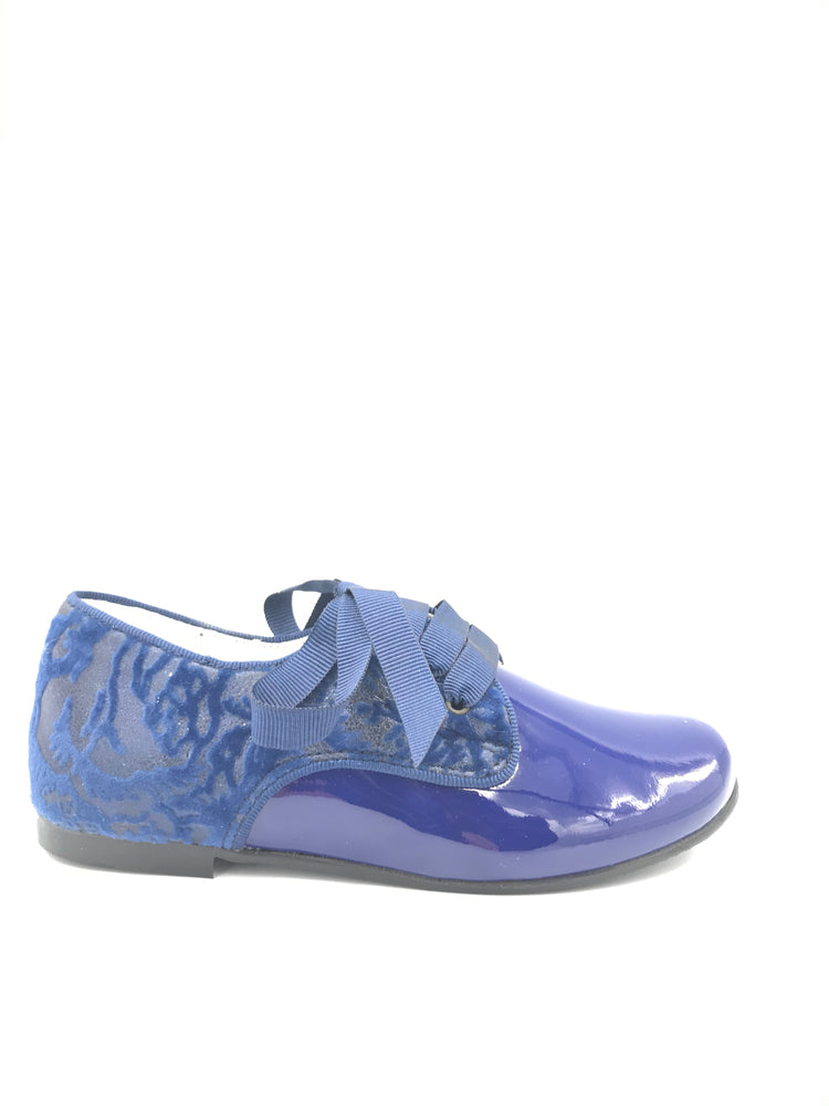 Geppettos Blue Lace Up G599