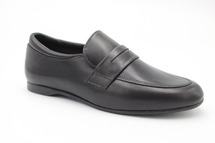 Andanines Black Penny Loafer Dress Shoe 202751