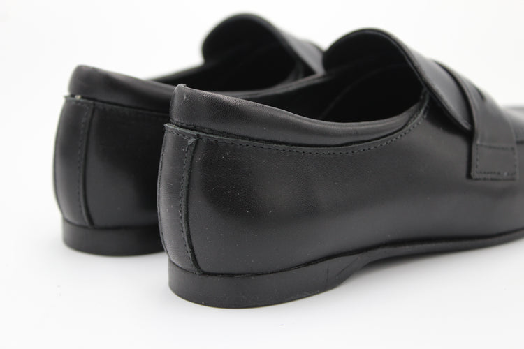 Andanines Black Penny Loafer Dress Shoe 202751