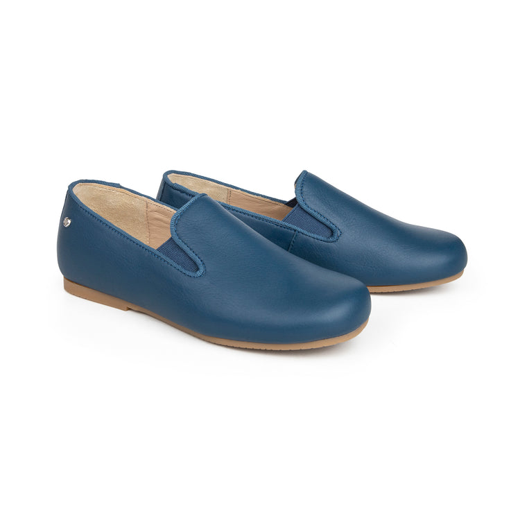 Manuela De Juan Blue Jeans Smoking Slip On S2488-21