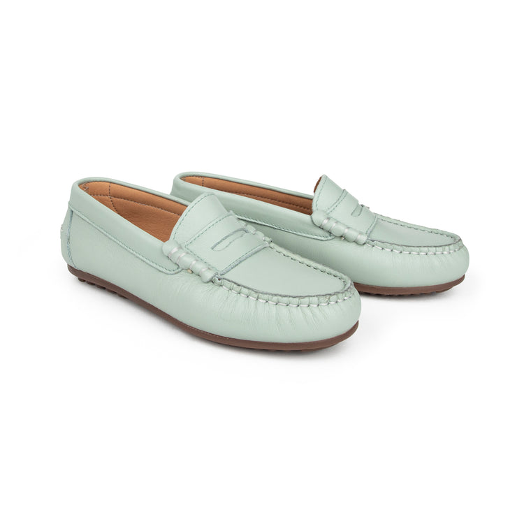 LMDI ES X LS Mint Green Penny Loafer