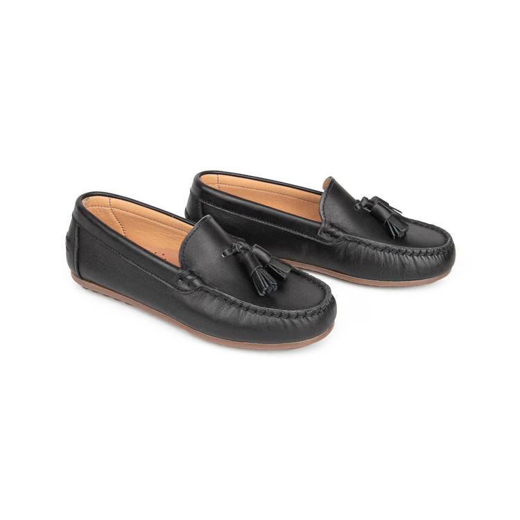 LMDI Black Tassel Loafer