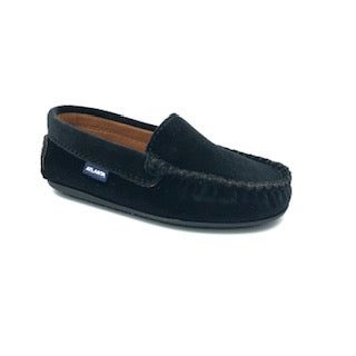 Atlanta Mocassin Black Velvet 15936