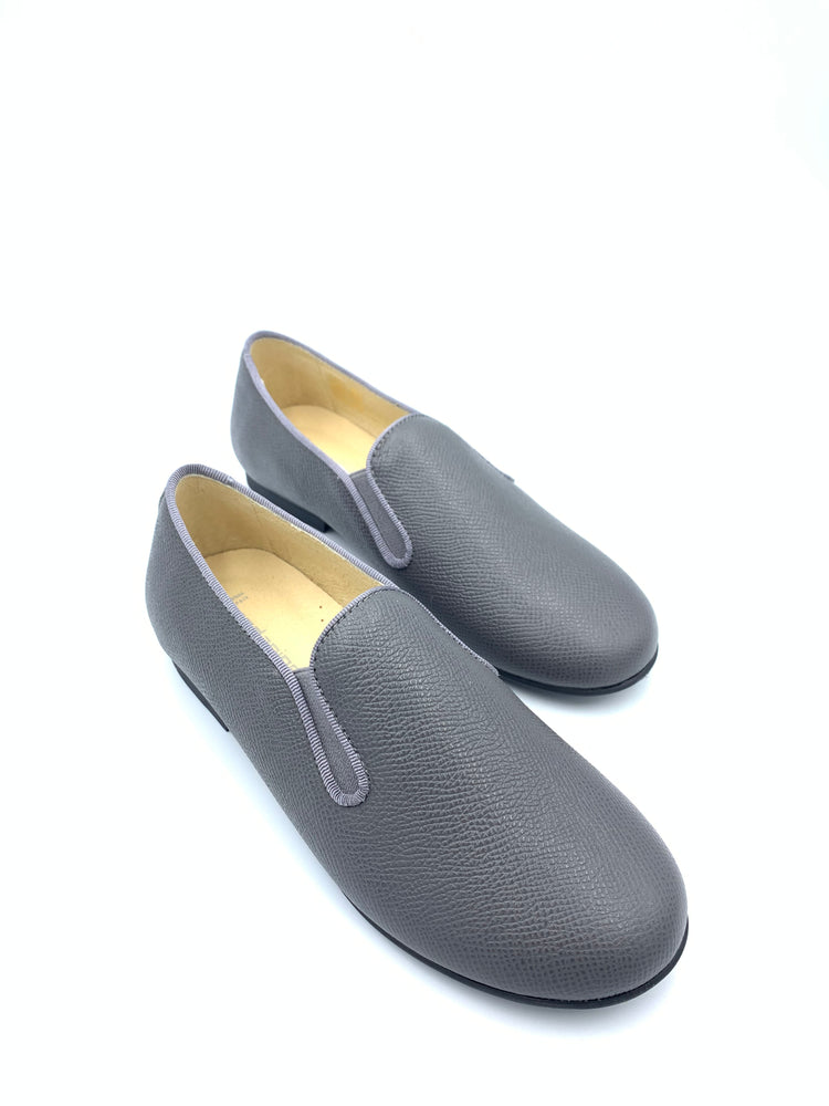 Andanines Grey Smoking Slip On 182447