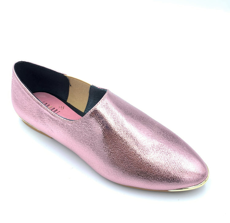 Esporre Pink Metallic Slip On GS527